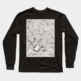 Nature's Fitful Moments by Louis Wain Long Sleeve T-Shirt